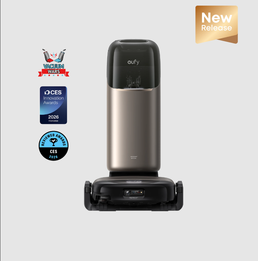 eufy Omni S2 Robot Vacuum and Mop Combo, 30,000 Pa, 99.99% Germ Removal