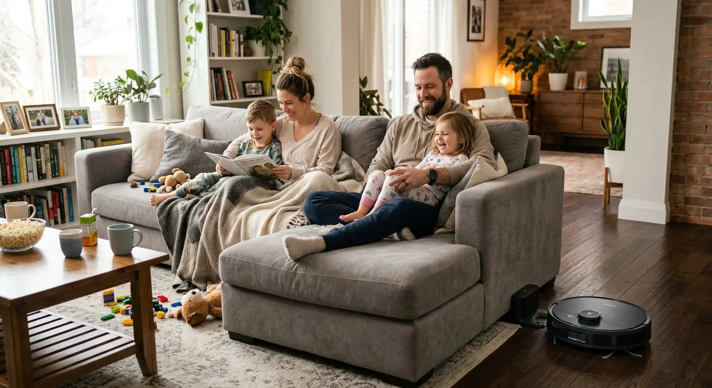 Family at home